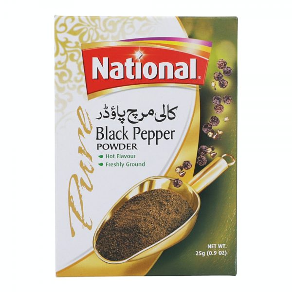 National Black Pepper Powder 25g