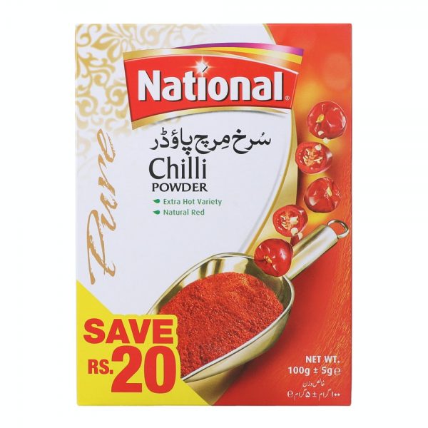 National Chilli Powder 100G