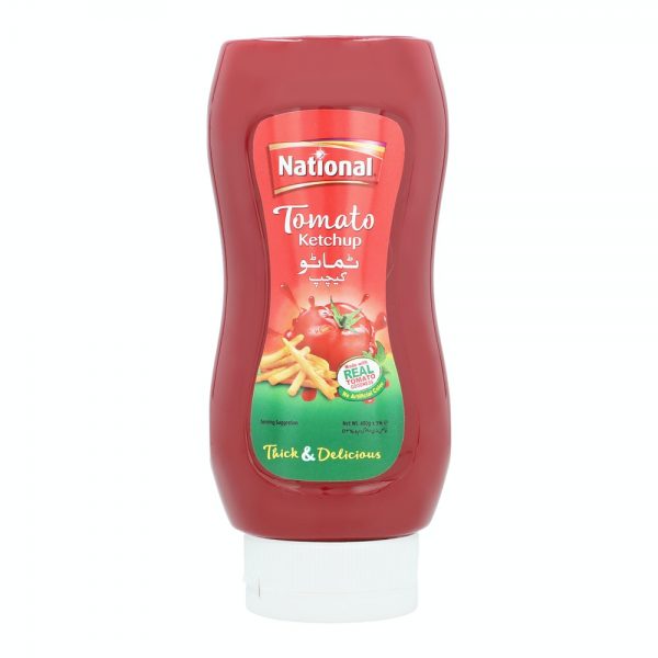 National Tomato Ketchup Squeezy 400g