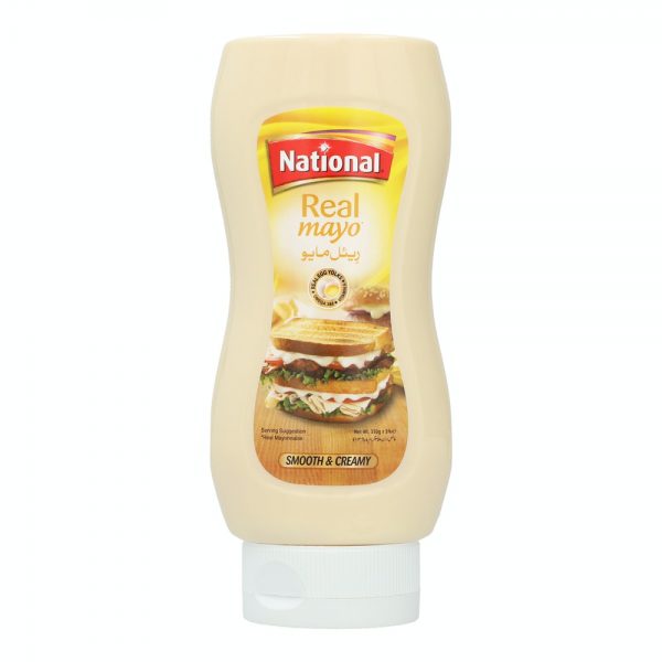 National Real Mayo Squeezy 350g