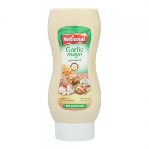 National Garlic Mayo Squeezy 350g