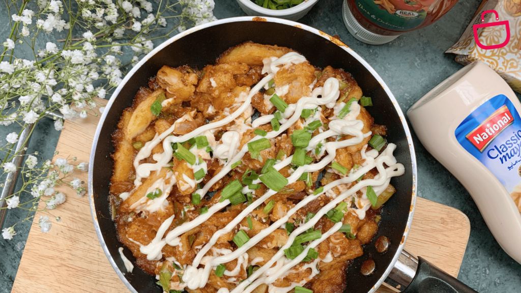 Honey & Chili Potatoes