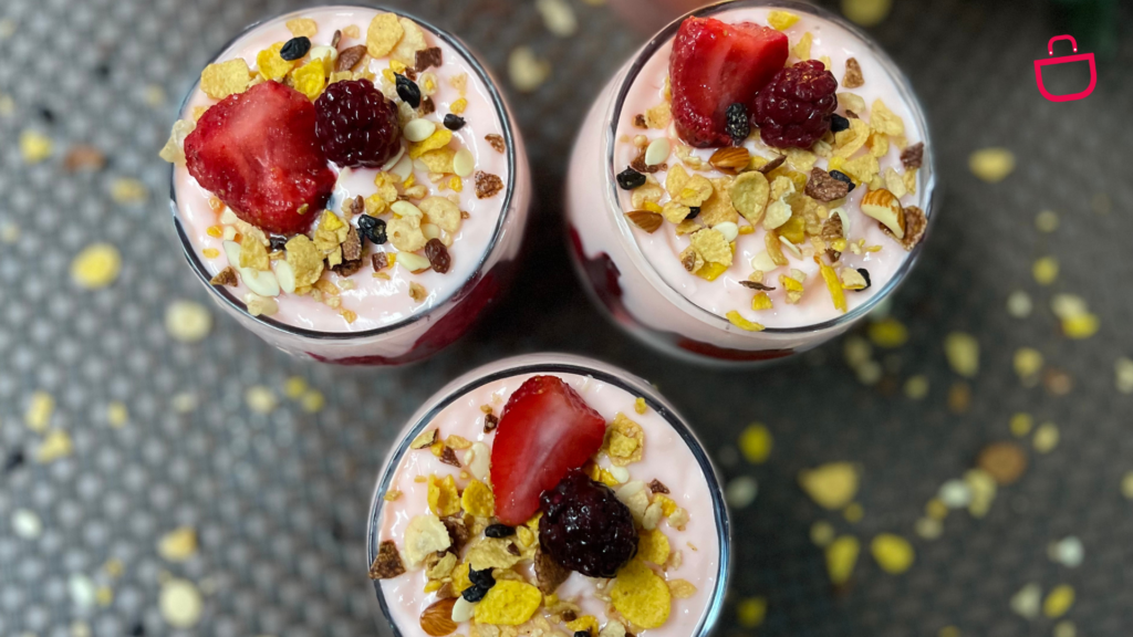 Mixed Berry Jelly Parfait
