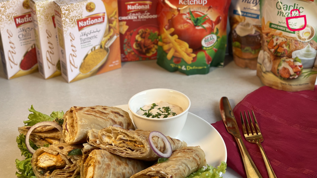 Tandoori Cheese Rolls